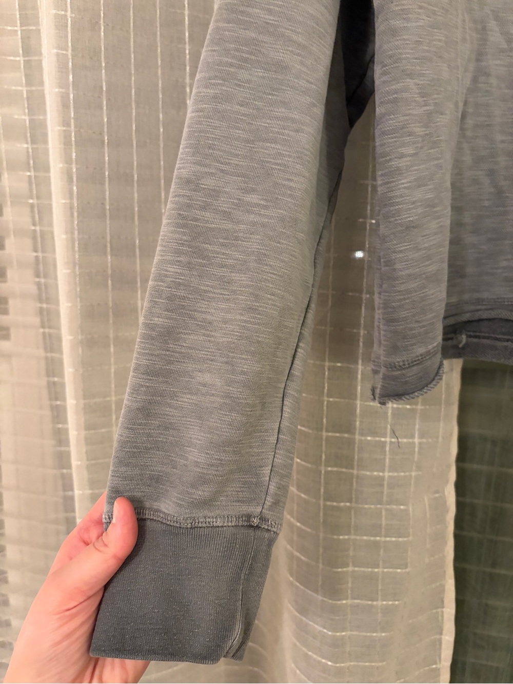 Anthropologie Gray 'Let's Go Bananas” Graphic Sweatshirt - Picture 4 of 5